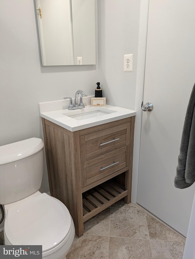 9510 Clement Rd, Silver Spring, MD 20910 - half bath featuring toilet and vanity