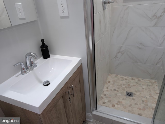 9510 Clement Rd, Silver Spring, MD 20910 - full bath with a shower stall and vanity