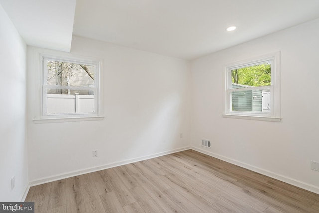 11 Rivercrest, Little Egg Harbor Twp, NJ 08087 - empty room with light wood-style floors, baseboards, and recessed lighting