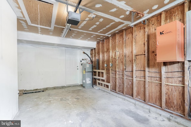 11 Rivercrest, Little Egg Harbor Twp, NJ 08087 - garage with electric water heater and a garage door opener