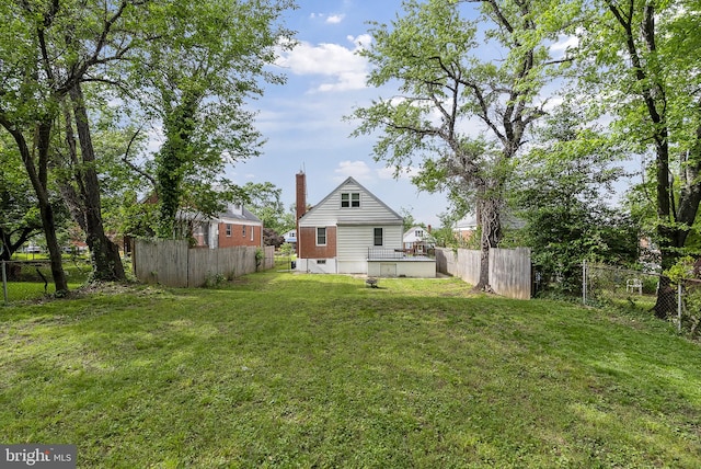 5421 Omaha Ave, Baltimore, MD 21206 - view of yard