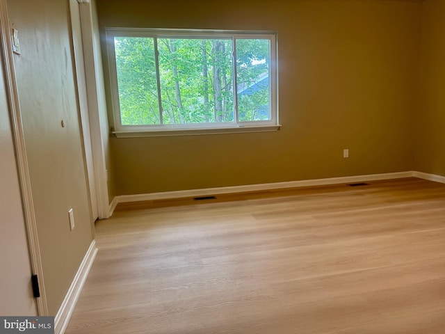 3627 Longridge Ct, Abingdon, MD 21009 - empty room featuring baseboards and light wood-style floors