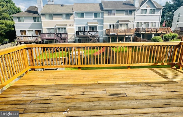 3627 Longridge Ct, Abingdon, MD 21009 - view of wooden deck