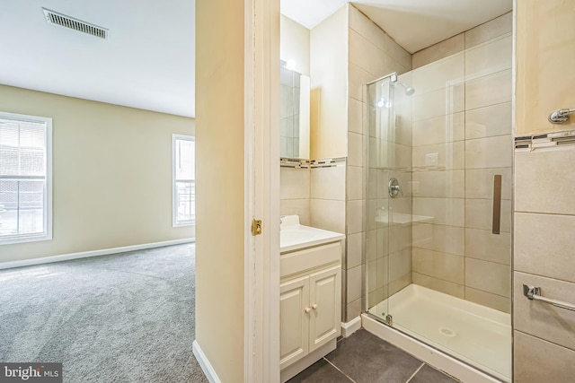 216 Parker Ave, Philadelphia, PA 19128 - bathroom featuring a shower stall and vanity