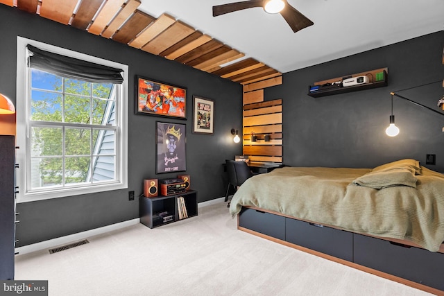 33 Jonquil Dr, Newtown, PA 18940 - carpeted bedroom featuring baseboards and ceiling fan