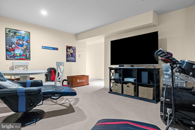33 Jonquil Dr, Newtown, PA 18940 - living room with carpet floors
