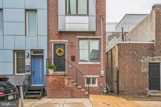 1809 Wilder St, Philadelphia, PA 19146 - view of exterior entry featuring brick siding