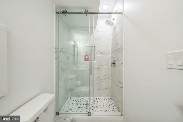 1809 Wilder St, Philadelphia, PA 19146 - full bath featuring toilet and a marble finish shower