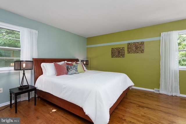 9 Laurel Wood, Lawrenceville, NJ 08648 - bedroom with wood finished floors and baseboards
