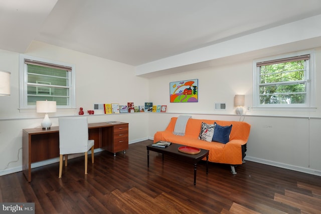 9 Laurel Wood, Lawrenceville, NJ 08648 - home office featuring wood finished floors