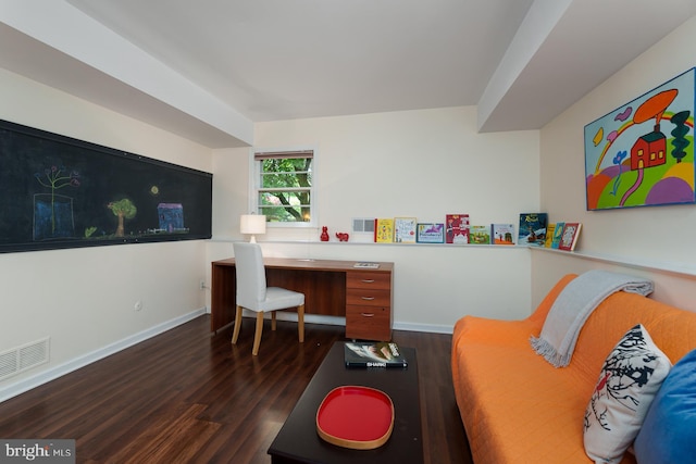 9 Laurel Wood, Lawrenceville, NJ 08648 - office area featuring wood finished floors and baseboards