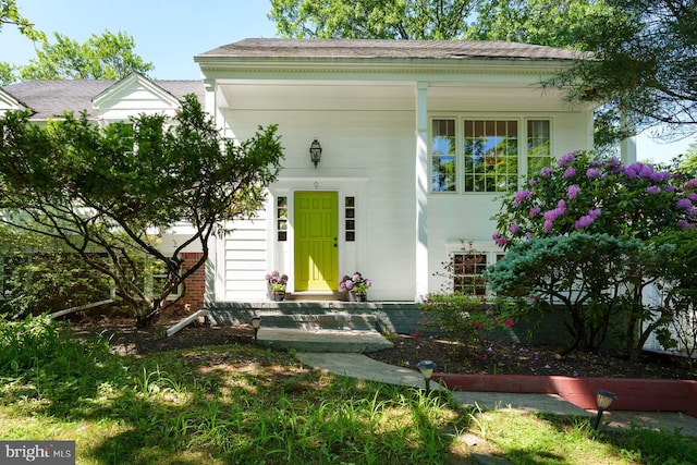 9 Laurel Wood, Lawrenceville, NJ 08648 - view of front facade featuring roof with shingles
