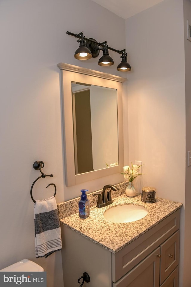 457 Langley Rd, Pittsgrove, NJ 08318 - half bath with vanity and toilet