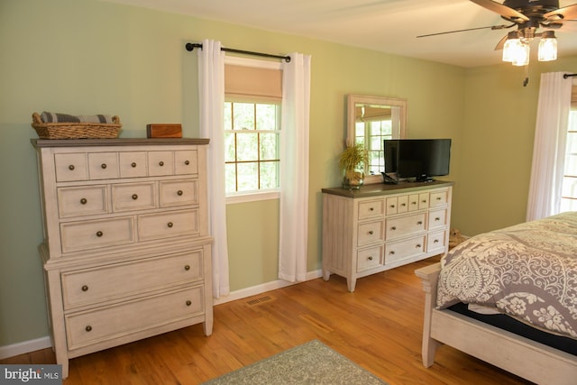 457 Langley Rd, Pittsgrove, NJ 08318 - bedroom featuring light wood-style floors and baseboards