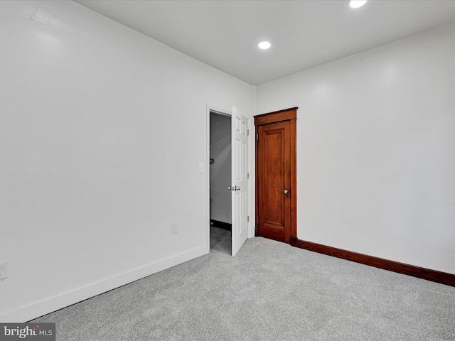 138 W Main St, Schuylkill Haven, PA 17972 - spare room with carpet floors, baseboards, and recessed lighting