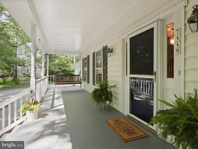 7449 Maple Branch Rd, Clifton, VA 20124 - view of porch