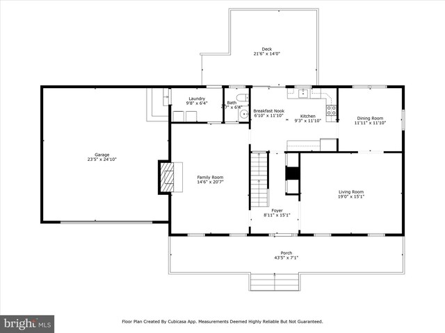 7449 Maple Branch Rd, Clifton, VA 20124 - home floor plan