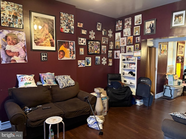3141 W Norris St, Philadelphia, PA 19121 - living area with wood finished floors