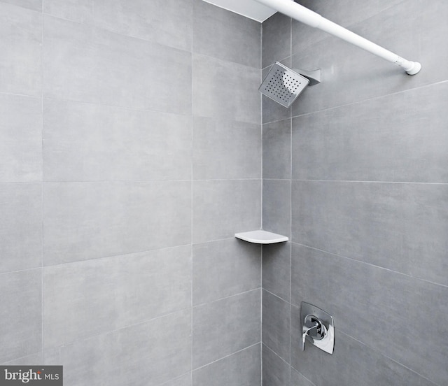 5936 S Hil Mar Cir, District Heights, MD 20747 - bathroom view of tiled shower
