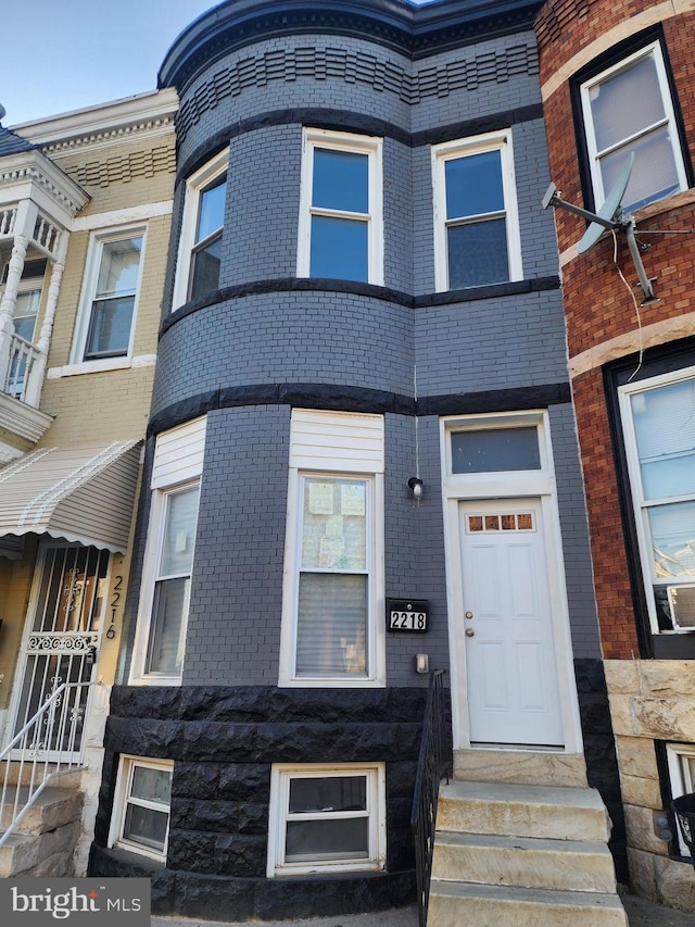 2218 Ruskin Ave, Baltimore, MD 21217 - entrance to property featuring brick siding