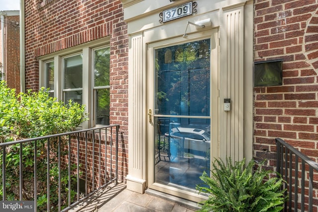 3709 Jocelyn St NW, Washington, DC 20015 - doorway to property with brick siding