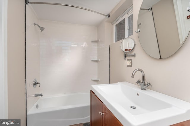 3709 Jocelyn St NW, Washington, DC 20015 - bathroom featuring bathtub / shower combination and vanity