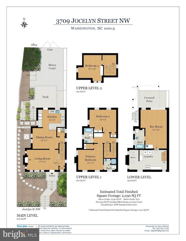 3709 Jocelyn St NW, Washington, DC 20015 - room layout