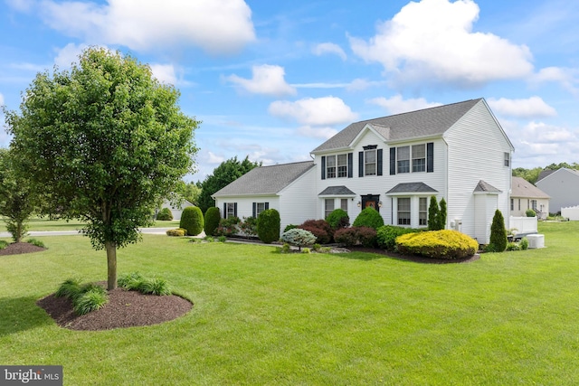 1219 N Valley Ave, Vineland, NJ 08360 - view of front of home with a front yard and a shingled roof