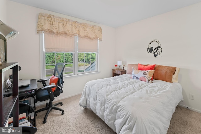 1219 N Valley Ave, Vineland, NJ 08360 - bedroom featuring carpet, baseboards, and a desk