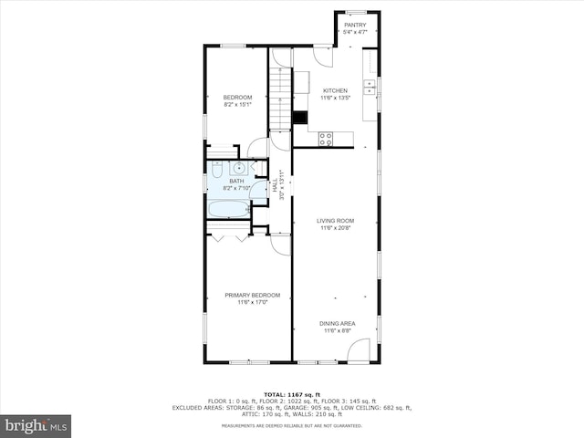 135 Hoover St, Schuylkill Haven, PA 17972 - property floor plan