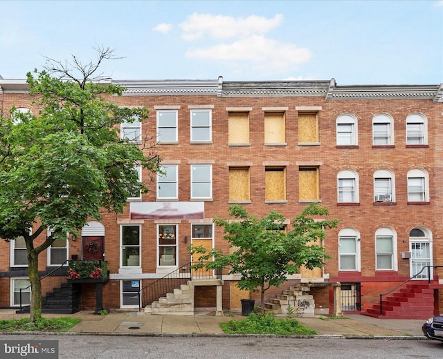 724 E 21st St, Baltimore, MD 21218 - view of property with stairs