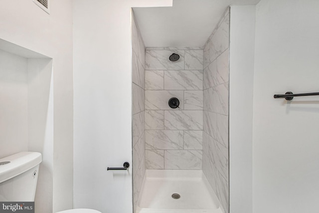 8524 Schultz Rd, Clinton, MD 20735 - bathroom with toilet and tiled shower
