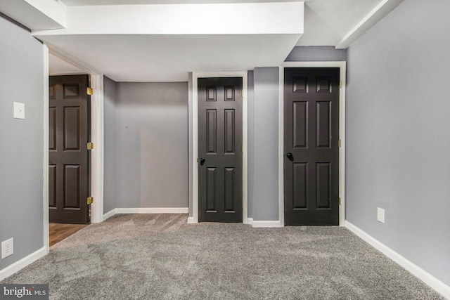 8524 Schultz Rd, Clinton, MD 20735 - below grade area with carpet and baseboards