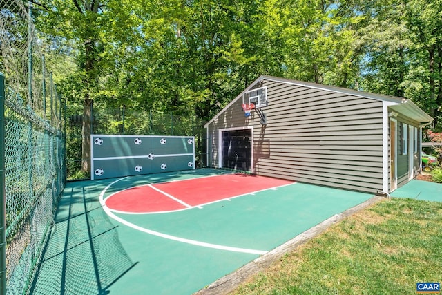 716 Preddy Creek Rd, Barboursville, VA 22923 - view of basketball court featuring basketball hoop