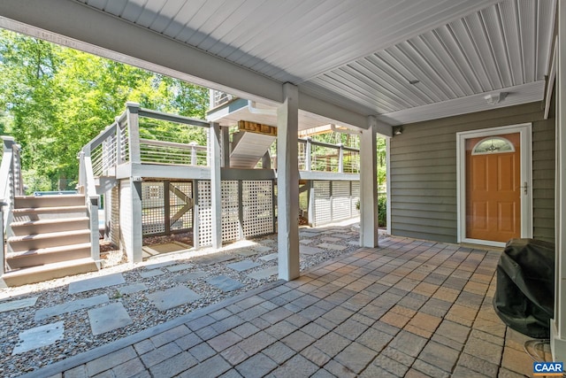 716 Preddy Creek Rd, Barboursville, VA 22923 - view of patio with stairs