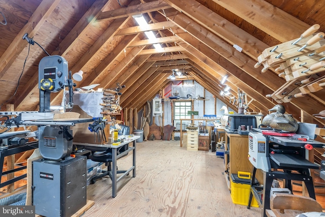 3532 Tall Pines Ln, Snow Hill, MD 21863 - view of unfinished attic