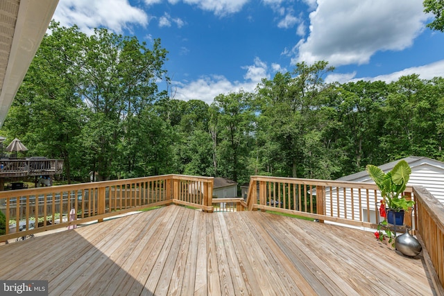 1704 Horner Rd, Woodbridge, VA 22191 - view of deck