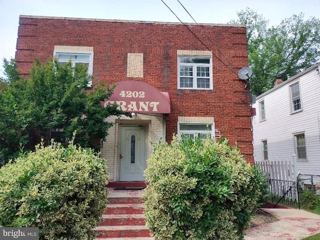 4202 Grant St NE Unit 202, Washington, DC 20019 - view of front of home with brick siding
