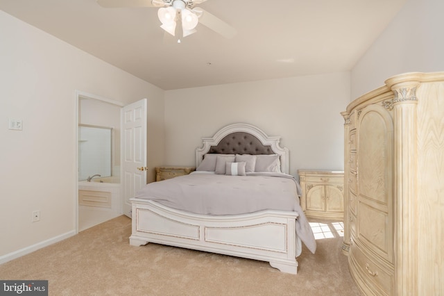1908 Golden Morning Dr Unit 38, Bowie, MD 20721 - bedroom featuring light carpet, a ceiling fan, and baseboards