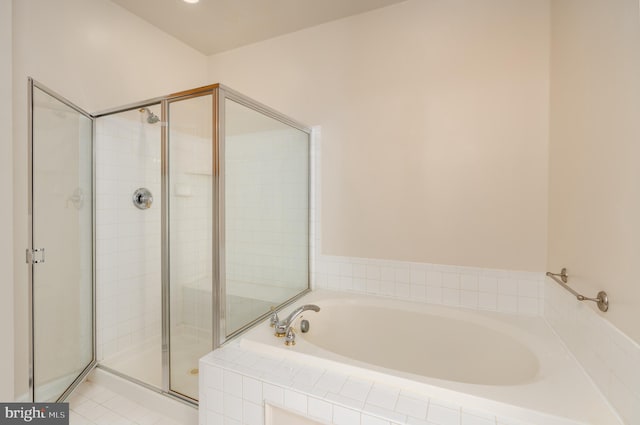 1908 Golden Morning Dr Unit 38, Bowie, MD 20721 - full bathroom with a stall shower and a bath