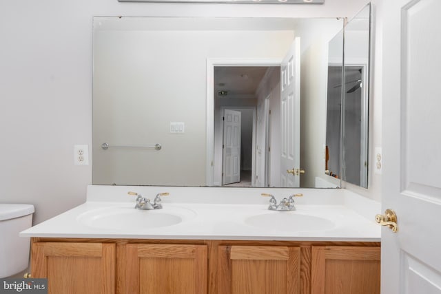 1908 Golden Morning Dr Unit 38, Bowie, MD 20721 - bathroom with double vanity and toilet