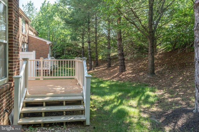 1908 Golden Morning Dr Unit 38, Bowie, MD 20721 - view of wooden terrace