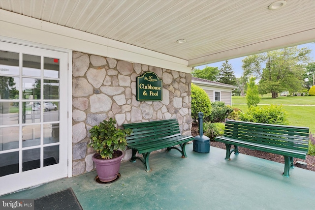 649 Brandon Rd, Eagleville, PA 19403 - view of patio