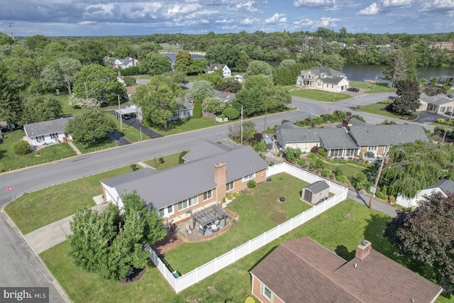 333 S School Ln, Smyrna, DE 19977 - aerial overview of property's location with nearby suburban area and a nearby body of water