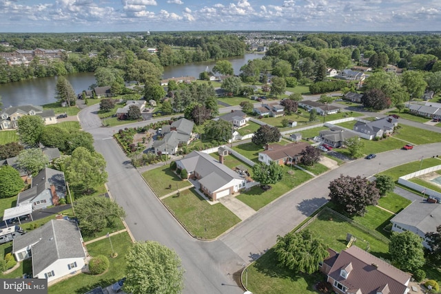 333 S School Ln, Smyrna, DE 19977 - aerial view of property's location with a large body of water and nearby suburban area