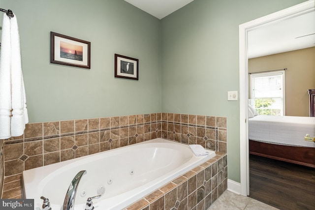 1430 Amherst Ct, Mechanicsburg, PA 17050 - full bath with a whirlpool tub, ensuite bathroom, and baseboards