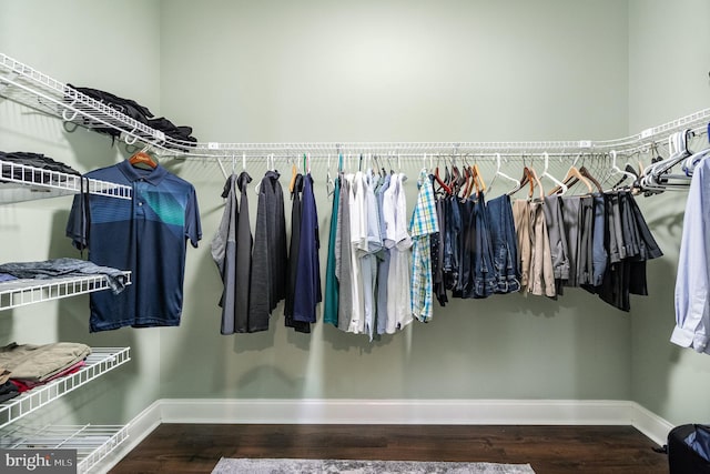 1430 Amherst Ct, Mechanicsburg, PA 17050 - spacious closet with wood finished floors