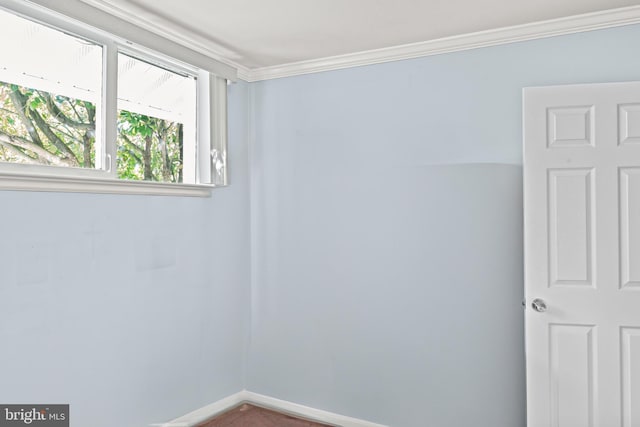 9615 51st Pl, College Park, MD 20740 - empty room with ornamental molding and baseboards