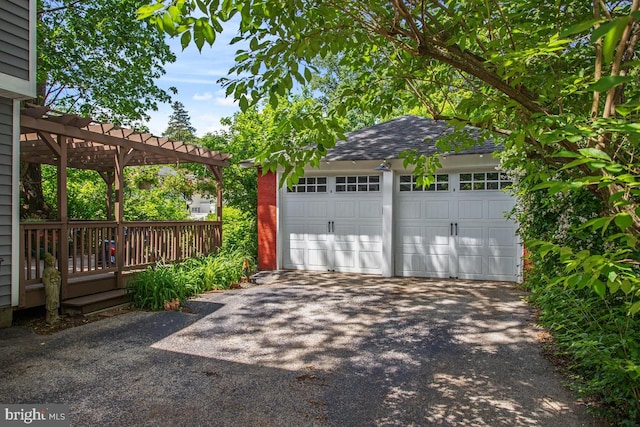 20 Oberlin Ave, Swarthmore, PA 19081 - view of detached garage