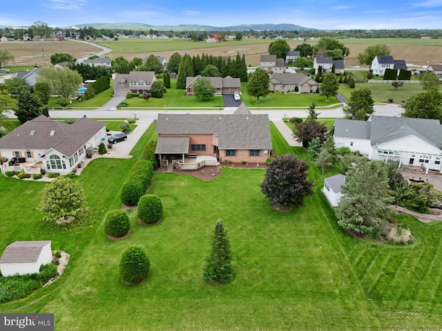 25 Warm Breeze Ct, Hanover, PA 17331 - aerial view of residential area with a mountain backdrop